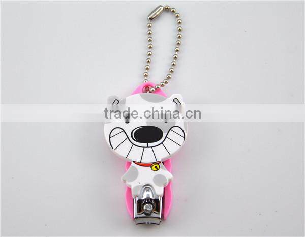 Cartoon nail clipper for babe rimei nail clipper in curve design