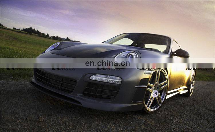 Hight quality and beautiful MS style body kit for Porsche 911 997 front bumper rear bumper front lip rear lip wing spoiler