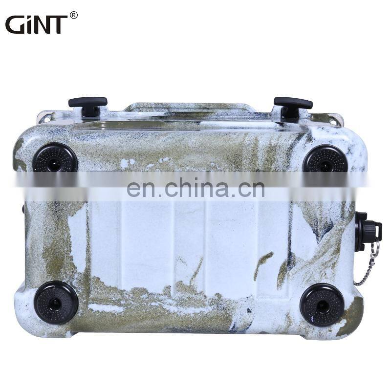 GiNT 20QT Wholesale Cheap Price Rotomolded Ice Chest Camouflage Printing Ice Cooler Boxes for Sale