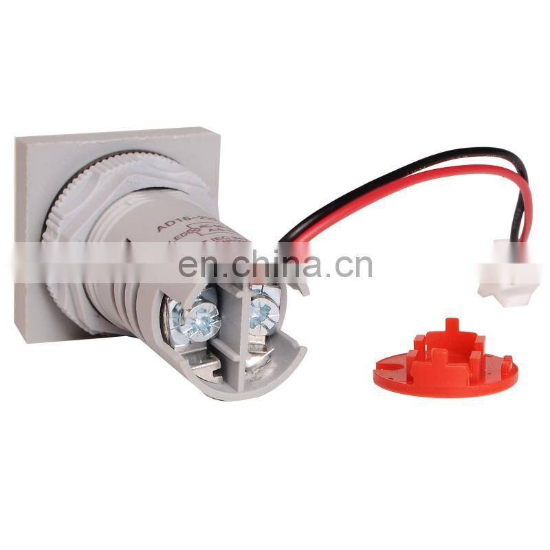 Square LED Digital Voltmeter Ammeter Signal Lights Volt Voltage Current Combo Meter Indicator Tester Measuring AC 60-500V 0-100A