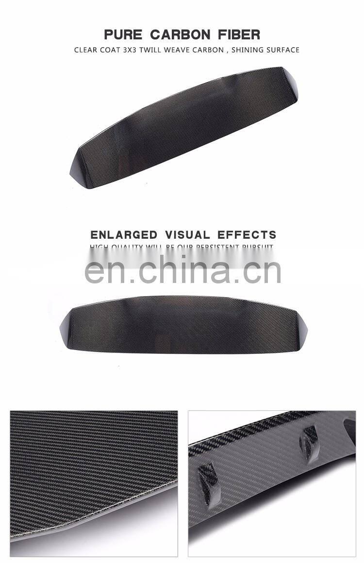 Carbon Roof Spoiler for VW GOLF 7 GTI MK7 Base Hatchback 4-Door