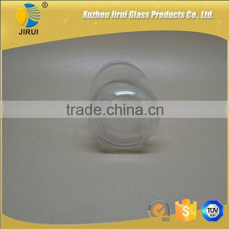 190ml Round Shape Clear Glass Food Jar