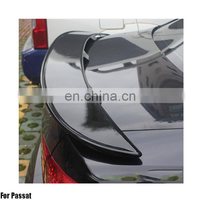 ABS Primer Painted Back Car Spoiler For Rear spoiler with light