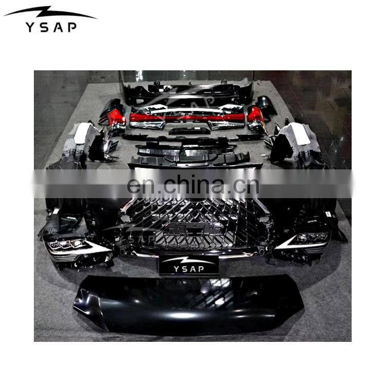 New arrival hot selling auto body kit accessories headlamp taillamp bumper grille for 15-20 Vellfire facelift to LM kit
