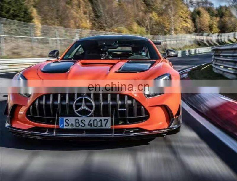 Runde Black Series For Mercedes-Benz Amg GT GTS GTR Upgrade BS Style FRP+Carbon Body Kit Front Rear Bumper Spoiler Fender Hood