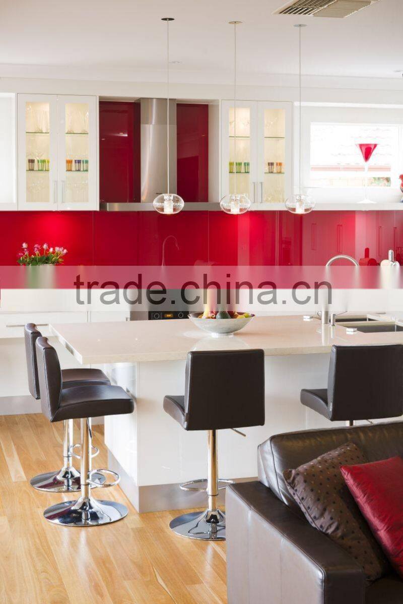 high gloss red kitchen cabinet, red lacquer kitchen cabinet, high gloss lacquer kitchen cabinet doors, white lacquer kitchen cab