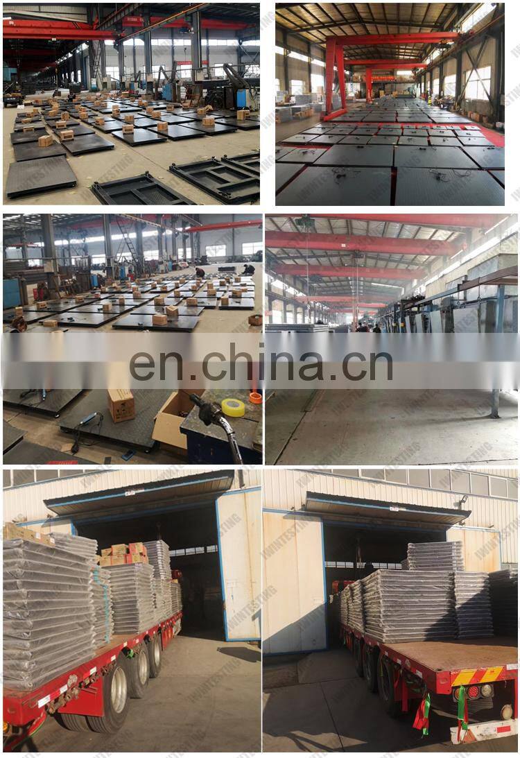 Multiple Sizes & Specifications Digital Balance Mild Steel Platform Floor Scale