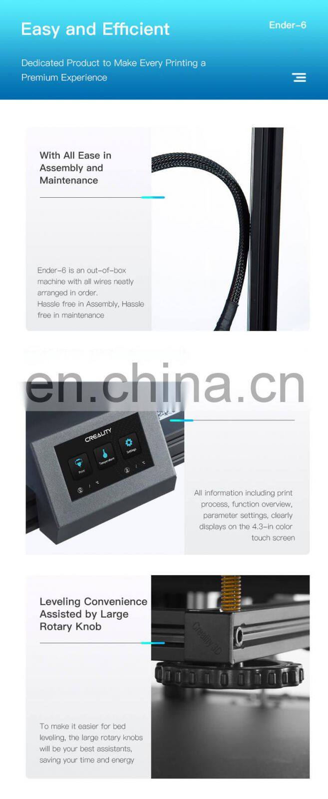 Cheap Newest ender 6 3D Printer