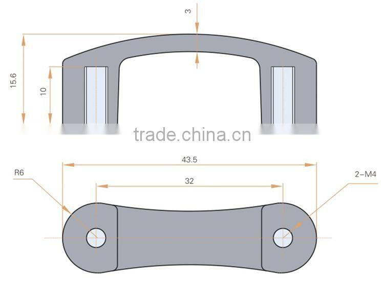 2015 FEILEI LS09 high quality cupboard door handle
