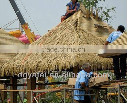 artificial banda plastic thatch cover hot-selling