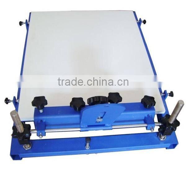 one color manual silkscreen textile printing table