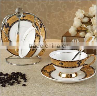 luxious tea and coffee sets 7pcs for one set