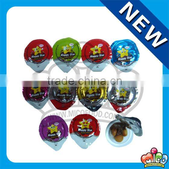 Happy Star chocolate biscuit cup