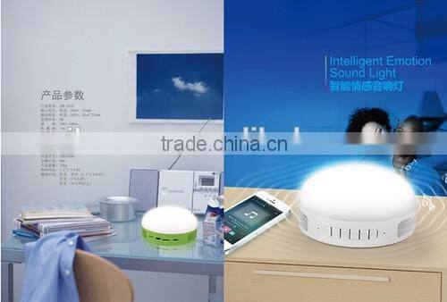 OE-1602 TF card connection changeable multi-coloured light Beautiful mini bluetooth speaker