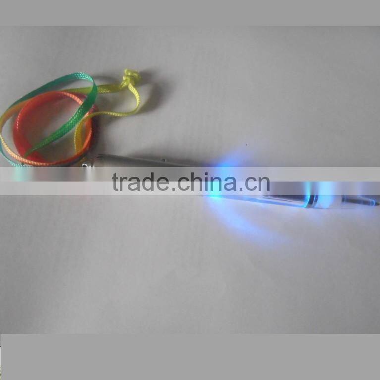 2015 hot plastic led projector pen light of all kind logo to advertising