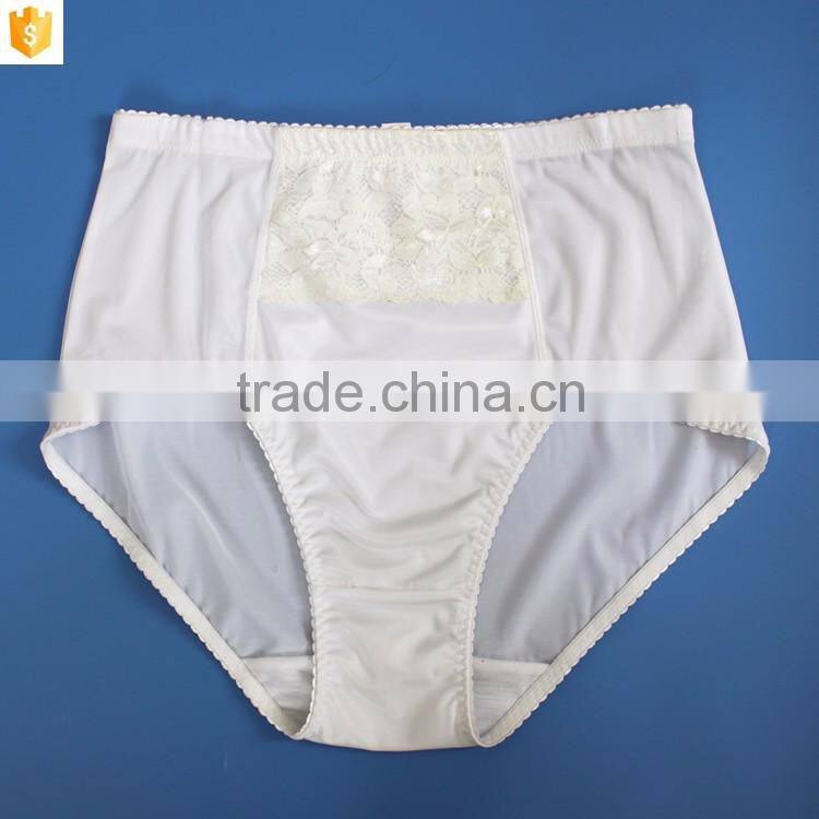Comfortable sexy lace shaper,mature white slimming shaper
