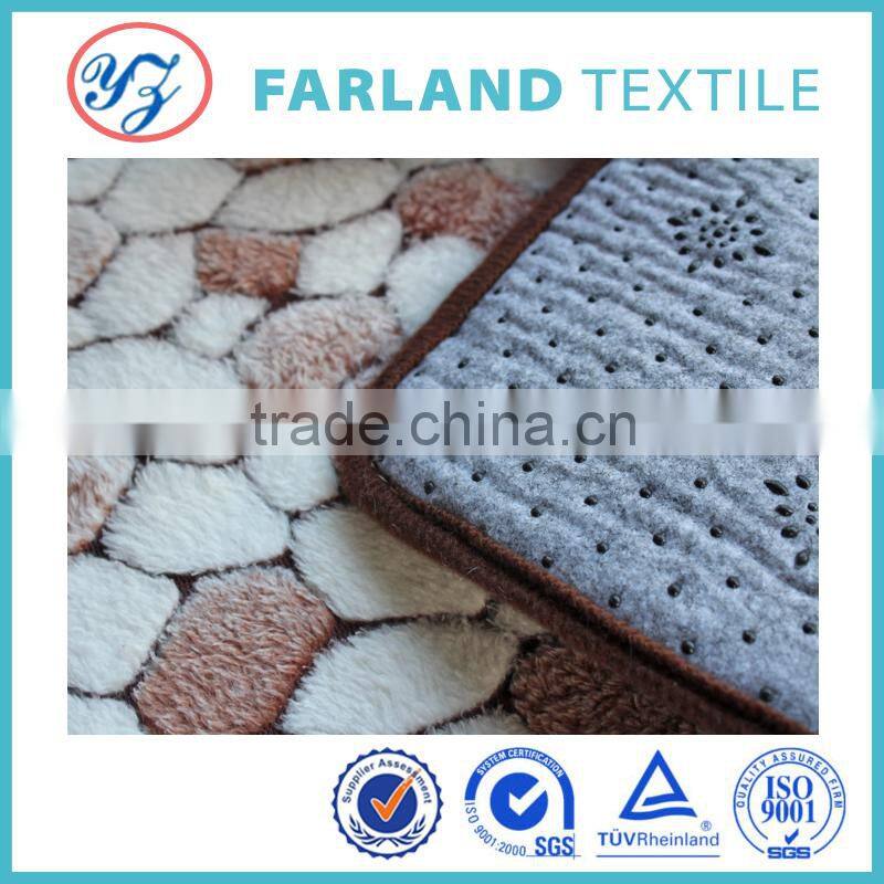 knitted fabric microfiber coral fleece for blankets