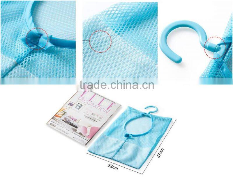AN413 ANPHY Baby Cloth Hanging Bag Children Sock Underwear Storage Cabinet Organizer Baby Wear Holder Net Fabric Hanger