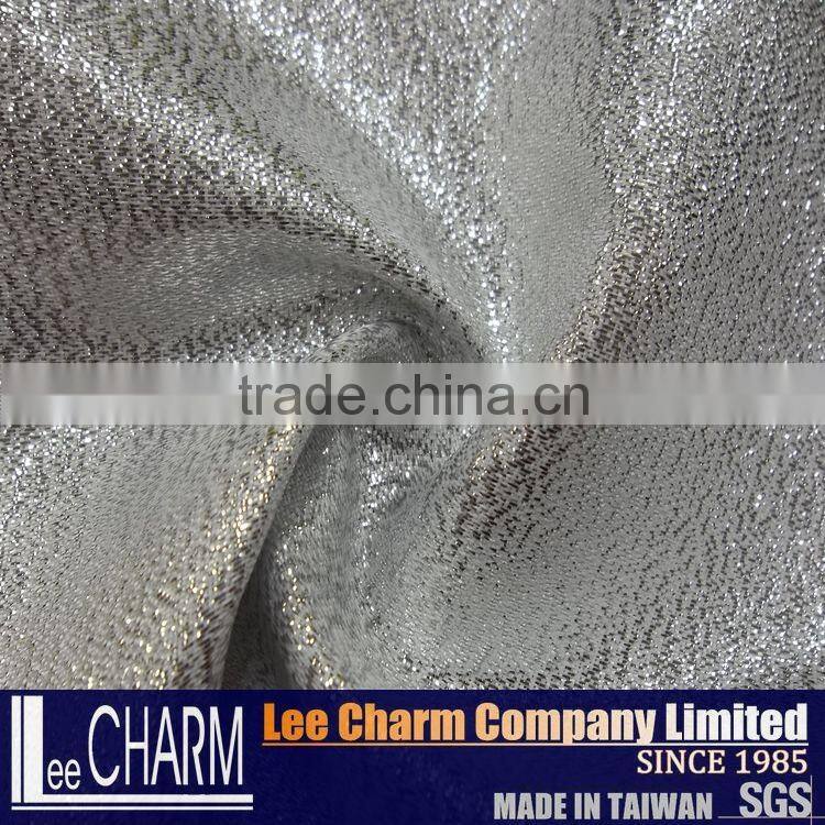 Gold/Silver Metallic Fabric for Garment