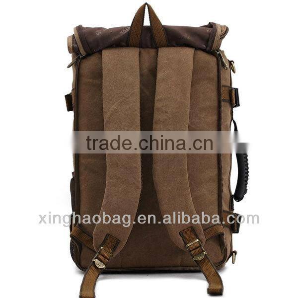 Vintage travel camping sleeping bag chair bag