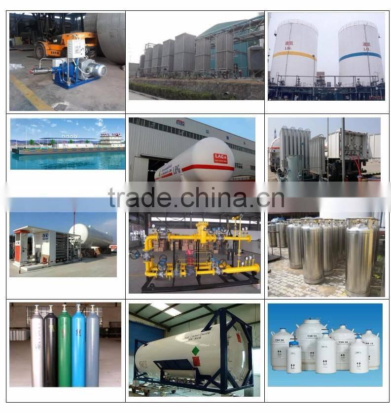 cylindrical Perlite insulation used for storage cryo tank