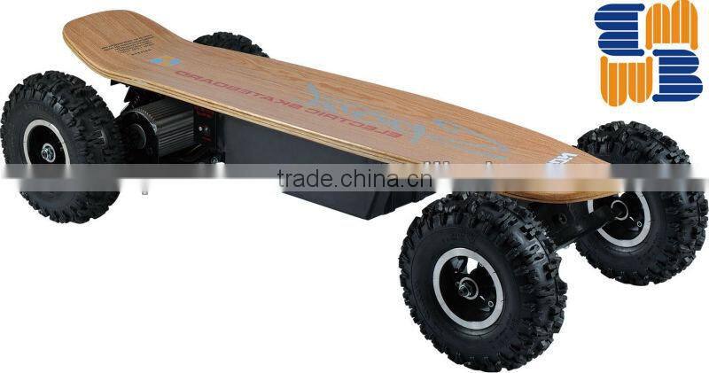 newest 1000w electric skateboard brushless motor extreme sports with reverse