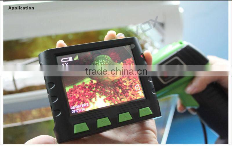 3.5 inch lcd monitor snake pipe borescope inspection camera 9.9mm