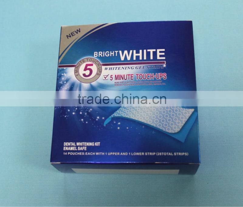 Mint flavor teeth whitestrips
