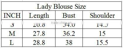 Luxury Fashion Office Casual Blouse for Lady