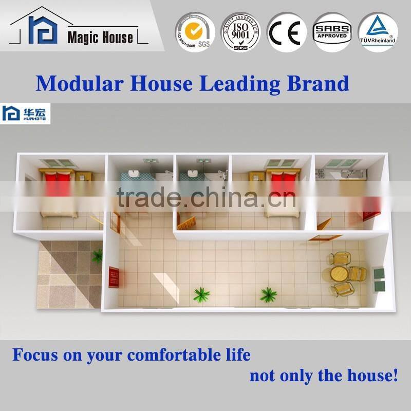 Low cost prefab house movable house for living house
