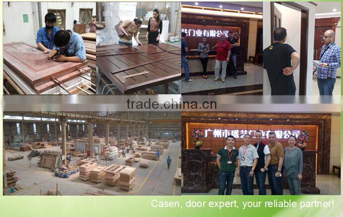 economic white color simple new design wooden flat exterior louvered door on sale