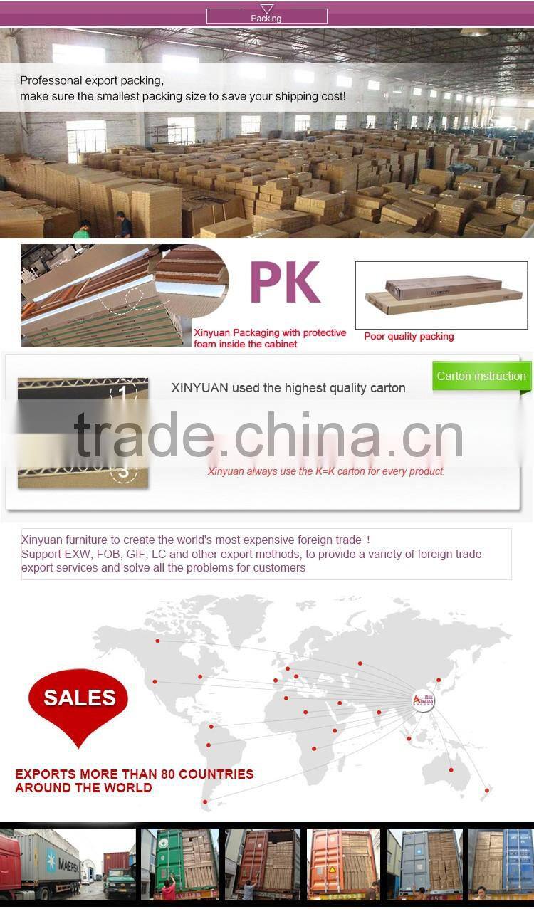 Hotel furniture simple design wardrobe closet double door wooden white hotel wardrobe designs