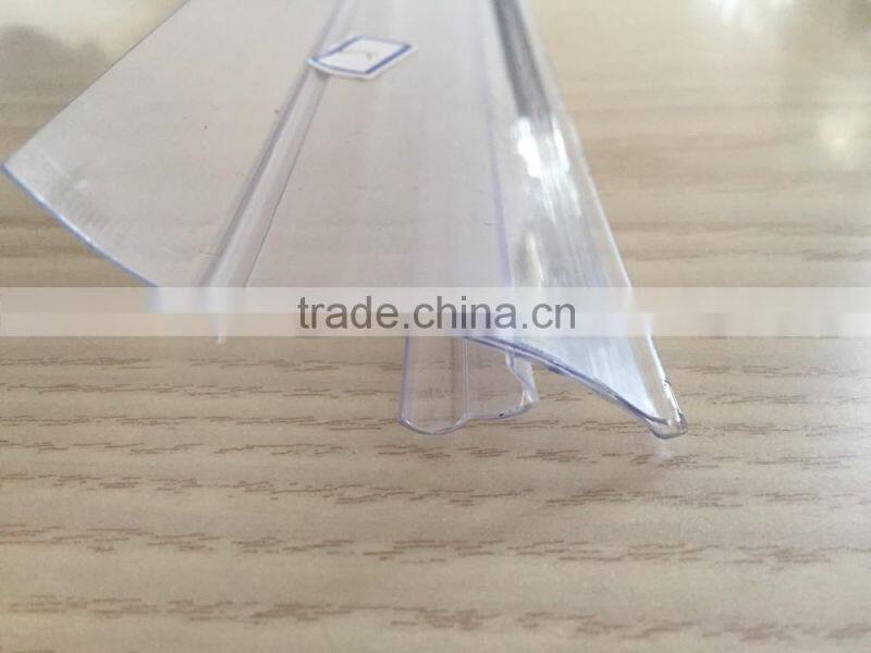 Supermarket shelf price data strip or PVC Flat data strip