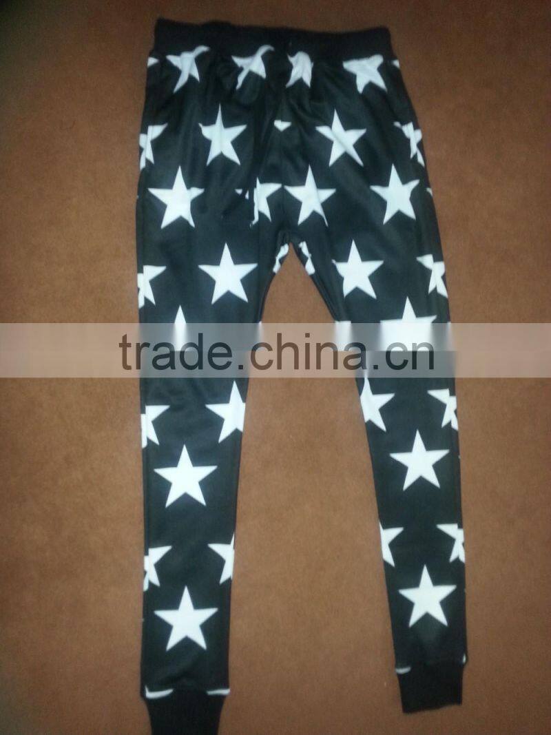 Sublimation Custom Quality Slim Fit Jogger_ Wholesale Cotton Polyester Full Length Slim Fit Sublimation Jogger