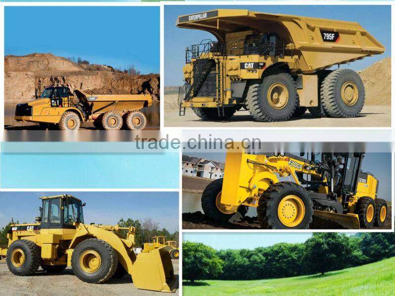 Chinese radial high speed mobile crane tires 445/95R25 double coin brand for crane