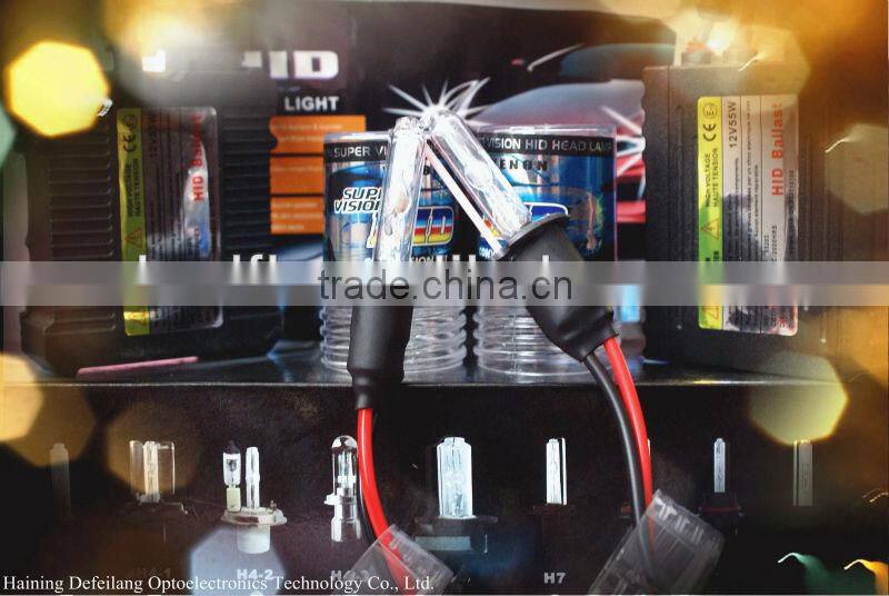 DFL 2013 newest H3 HID Xenon lamp for best quality 35w 55w 75w 3000-30000k