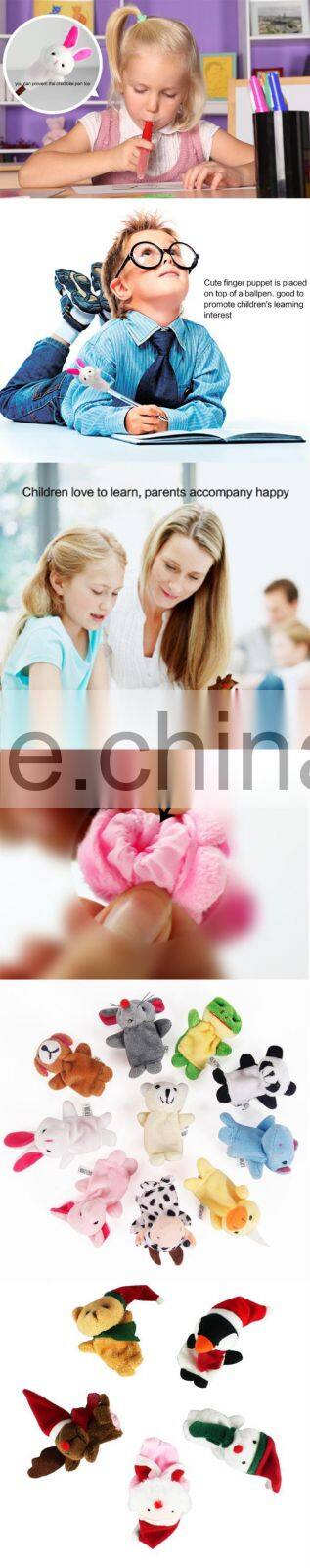 Mini plush finger puppets toys with cheap price