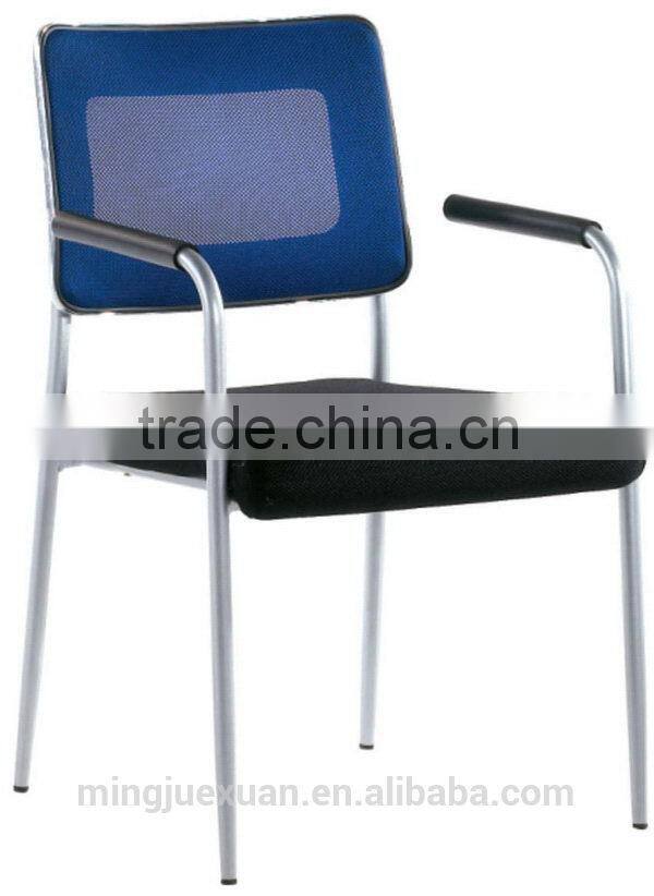 Special professional powder coat iron visitor chairs