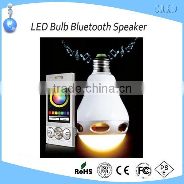 2015 Christmas Gift Led Bulb Bluetooth Speaker