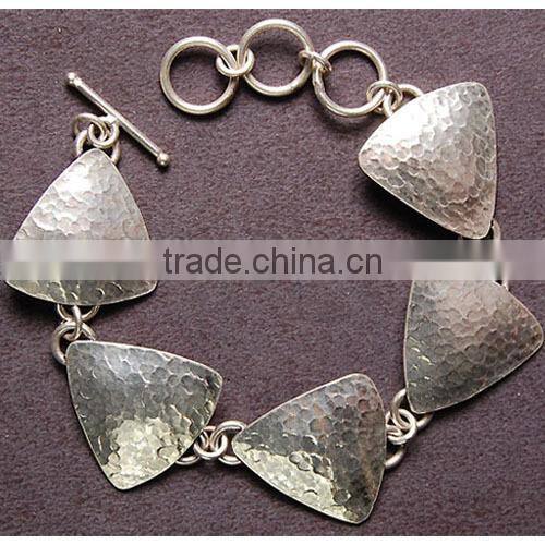 925 sterling silver jewelry wholesale silver bracelet Handmade bracelet jewely