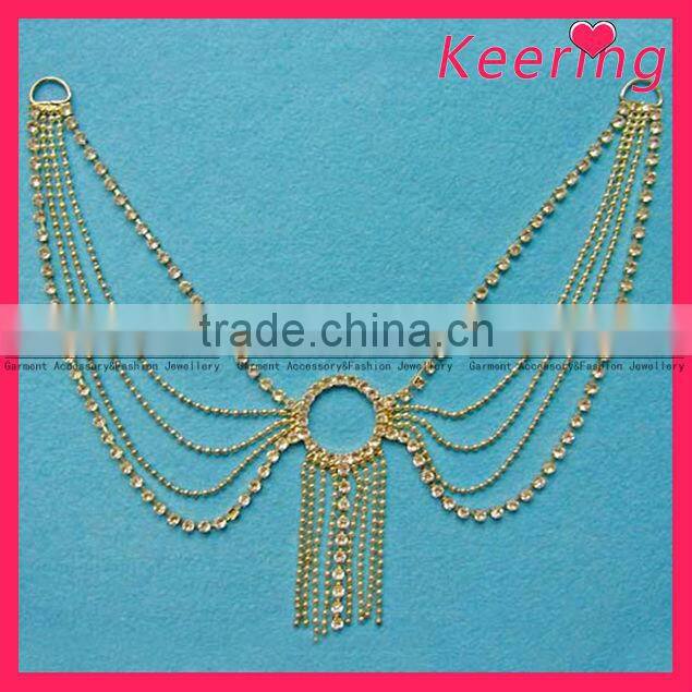 cham pendant rhinestone buckle decrotive accessory WCK-107