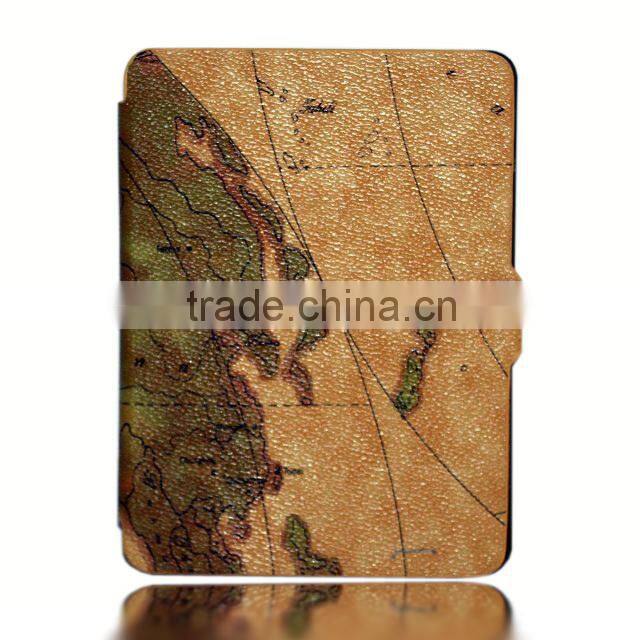 new arrival for Amazon kindle paperwhite case leather, For paperwhite leather case