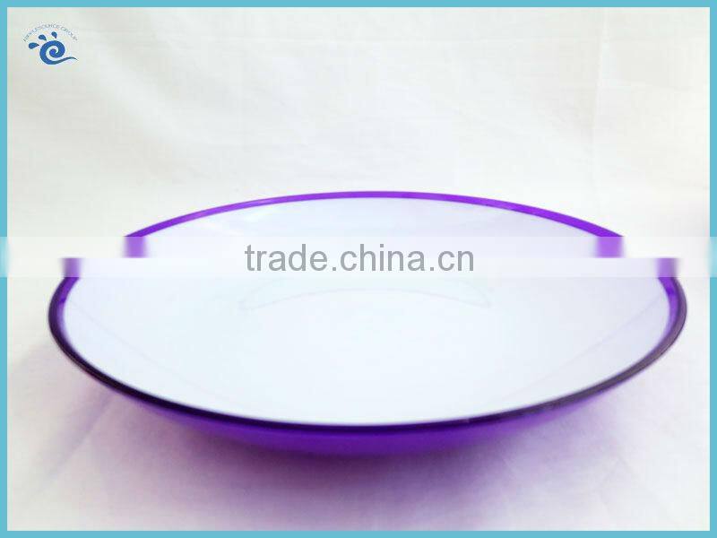 Fancy Colored Plates Dishes With Competitive Price