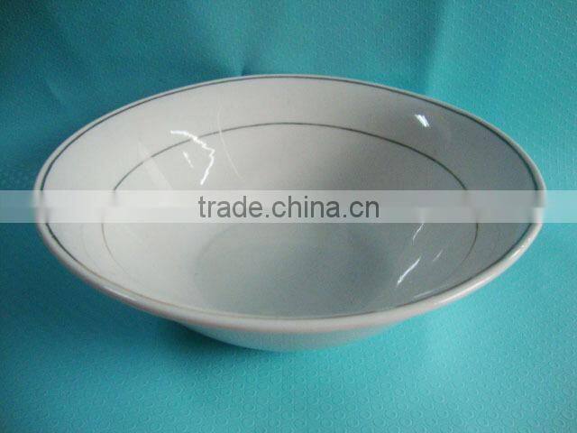Daily used porcelain salad bowl,ceramic fruit bowl,rice bowl ceramic made in china