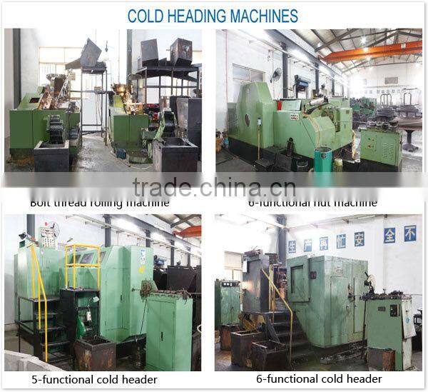 Nut with washer plated yellow zinc