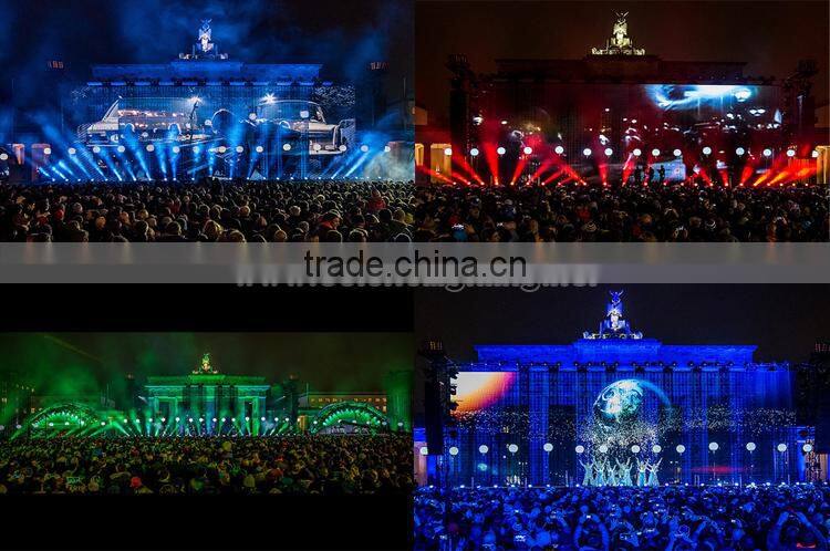 7pcsx12.8W RGBW 4in1 DJ LED Moving Head Light