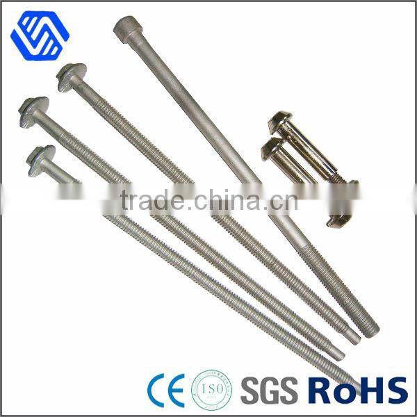 High strength hot dip galvanizing hex flange bolt