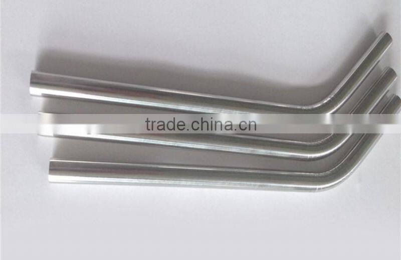 Hot Sale Bulk Pirce Metal Straws Stainless Steel Bent Straw
