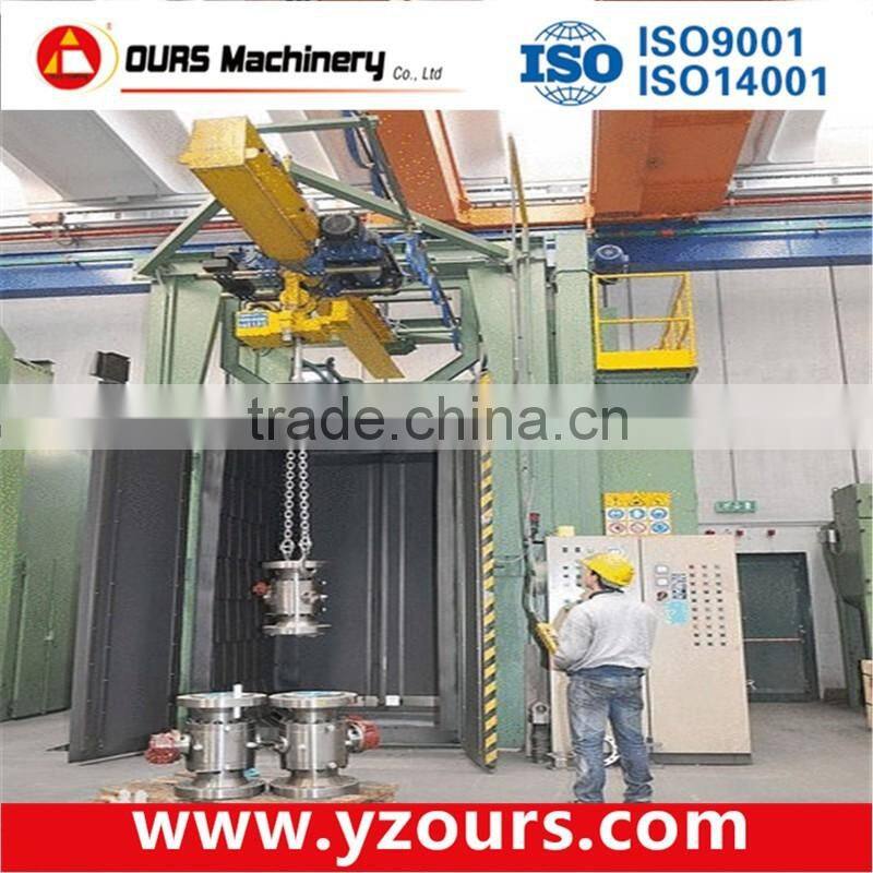 High cost efficiency shot blast machine for steel products