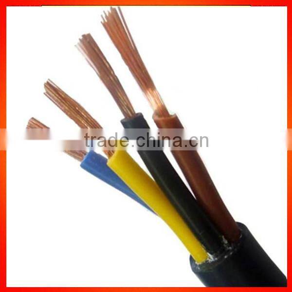 CU/PVC/PVC electrical wire cable insulated conductor